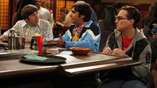 Leonard, Raj and Wolowitz at the Bar