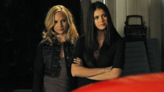 Caroline and Elena Picture