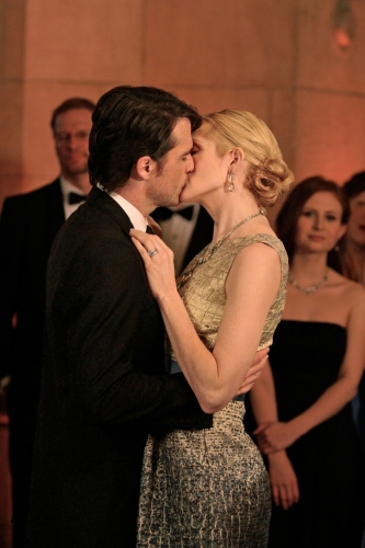 Lily and Rufus Kissing