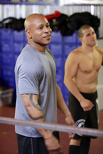 Sam Workin' Out