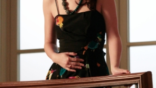 B on a Balcony