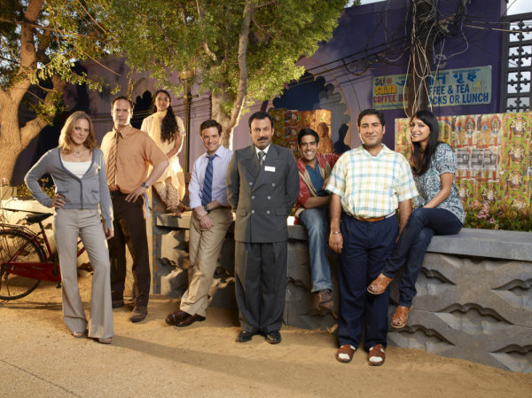 Outsourced Cast Photo
