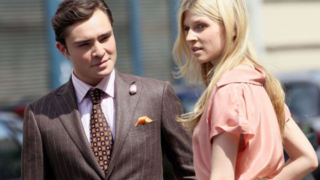Clemence Poesy and Ed Westwick