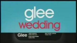 Glee Sneak Preview: Wedding Ahead!