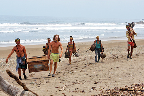 Jud and Marty Carry the Chest