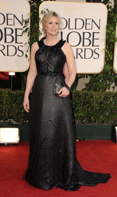 Jane Lynch at the Globes