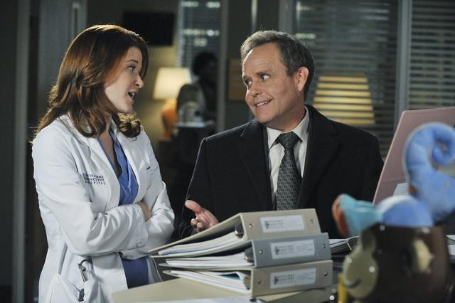 April and Dr. Stark