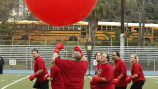 On a Football Field