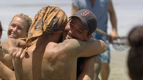 Grant and Boston Rob Hug