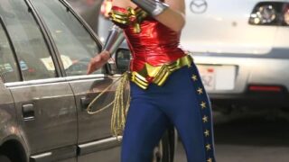 Wonder Woman Set Shot