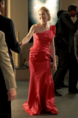 Lily in a Red Dress