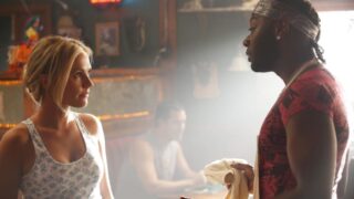 Lafayette and Sookie Chat