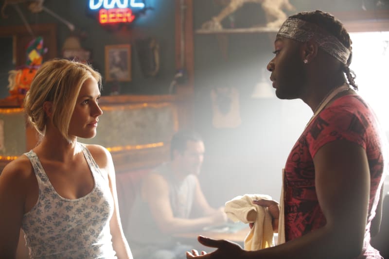 Lafayette and Sookie Chat