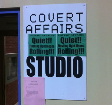 Covert Affairs Set Visit