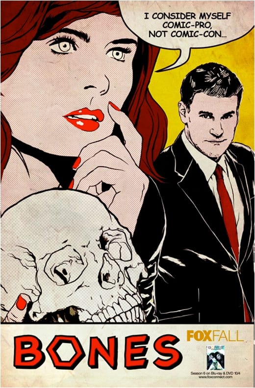 Bones Comic-Con Poster