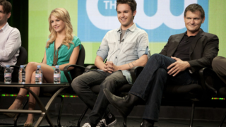 Britt Robertson, Thomas Dekker and Kevin Williamson