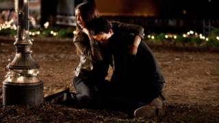 Elena and Damon Photo