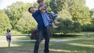 Hank and a Young Patient