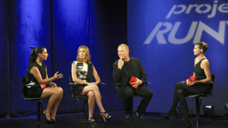Kim Kardashian on Project Runway