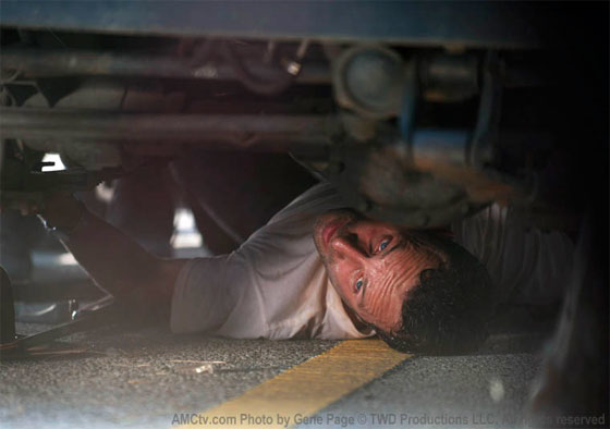 Under a Car