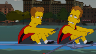 Armie Hammer on The Simpsons
