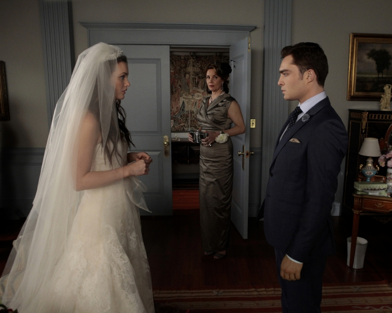 Chuck and Blair on Her Wedding Day