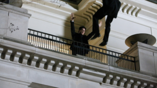 Pushed by Damon