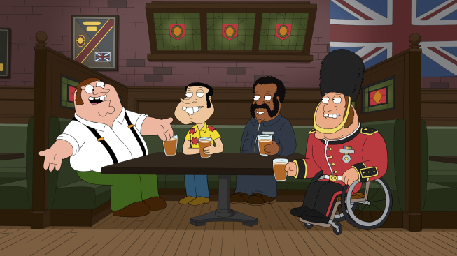 Family Guy Goes British