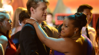 Sam and Mercedes at the Prom