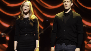 Emma and Will on Stage