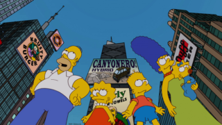 The Simpsons In NYC