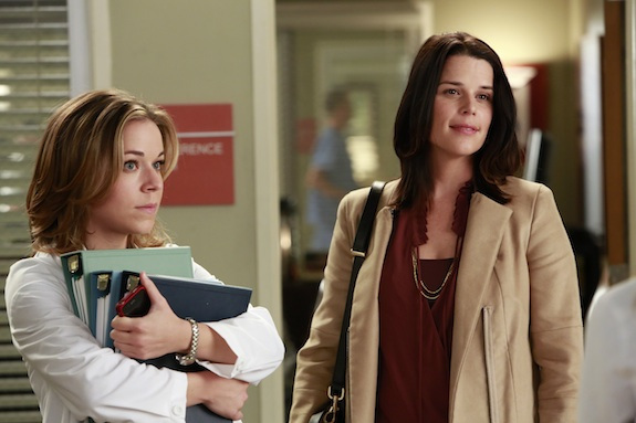 Neve Campbell on Grey's Anatomy