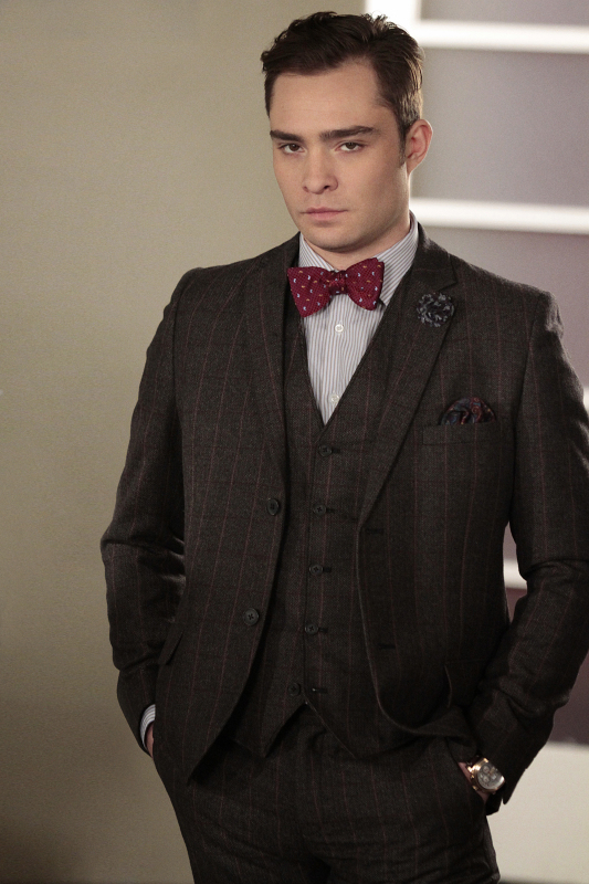 Serious Chuck Bass