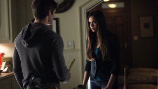 Knife at Elena
