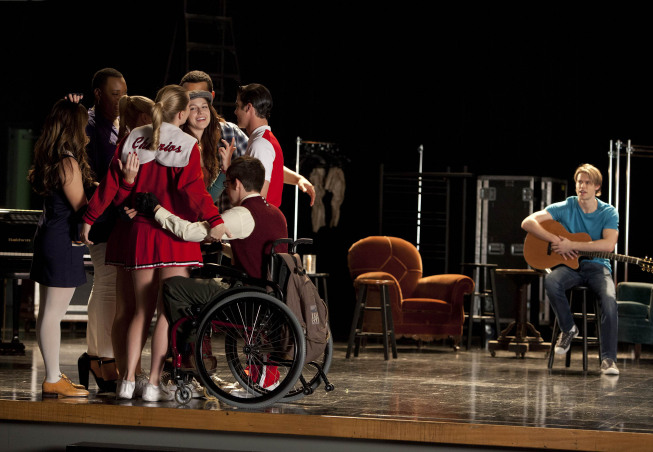 Glee Group Hug