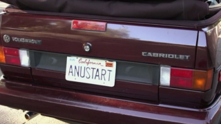 Tobias License Plate