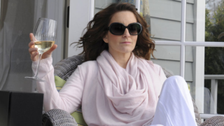 Liz in the Hamptons