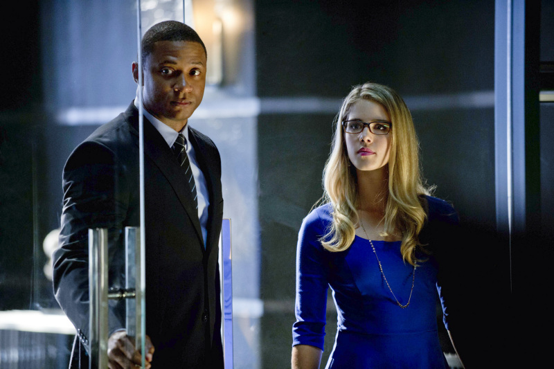 Diggle and Ms. Smoak