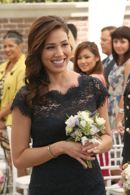 Angela Walks Down the Aisle
