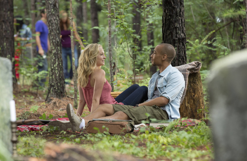 Enjoying a Picnic