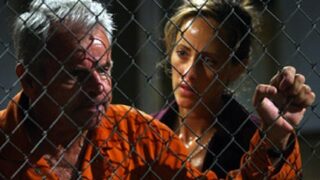 Kim Raver and William Devane on 24