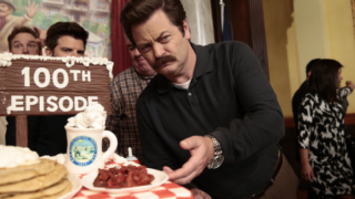 Nick Offerman Celebratory Pic
