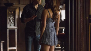 Stefan and Elena Scene