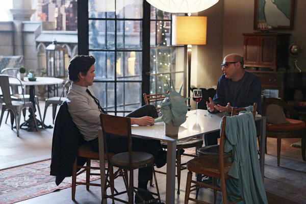 Willie Garson and Matt Bomer Photo