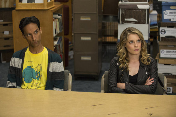 Abed and Britta Pic