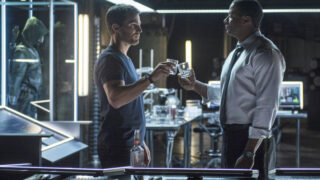 Cheers to Oliver and Diggle