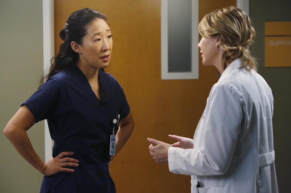 Cristina Doesn't Look Happy