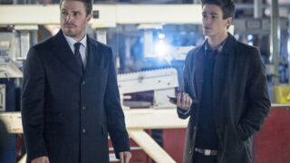 Oliver and Barry Allen