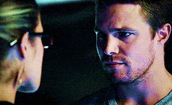 Oliver and Felicity GIF