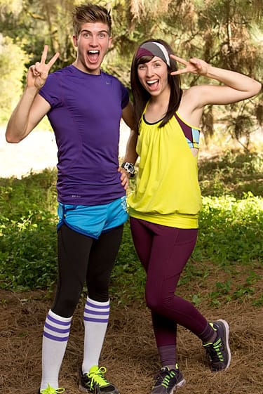 Joey Graceffa and Meghan Caramena